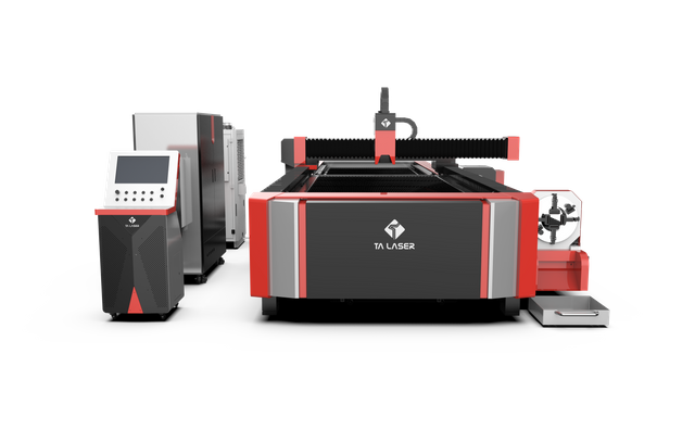 Máquina de metal de mesa de intercambio de tipo abierto y máquina de corte con láser de tubo 3M