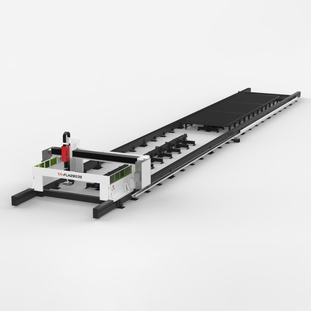 Máquina de corte con láser de fibra de haz H-haz