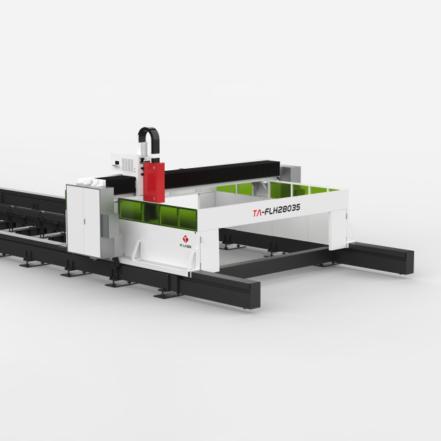 Máquina de corte con láser de fibra de haz H-haz