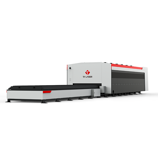 8000*Máquina de corte láser de mesa de intercambio de gran tamaño 2000 mm
