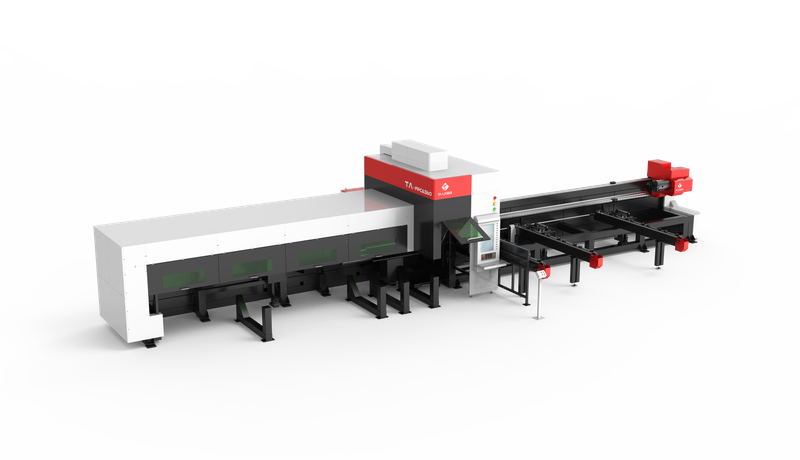 TA-FLT6060-B-8A-6000W con sistema de carga semiautomático 