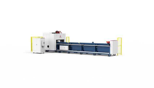 Máquina cortadora de tubos láser de doble plato TA-FLT6025-6A-C240 con suspensión lateral