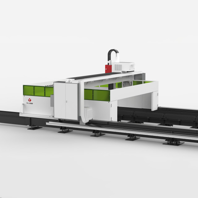 Máquina de corte con láser de fibra de haz H-haz