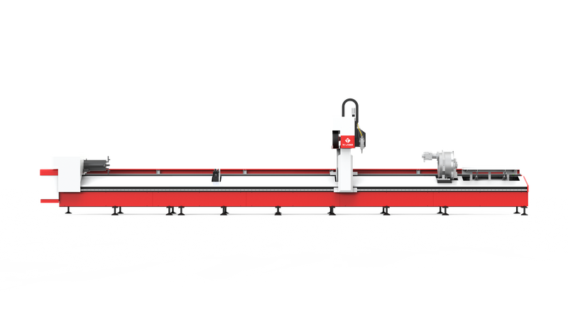 Máquina de cortar láser de tubo de pórtico